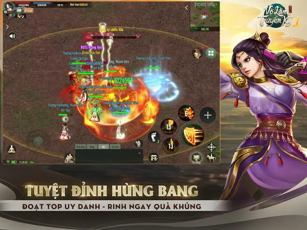 game 3d online - Võ Lâm Truyền Kỳ 1 Mobile