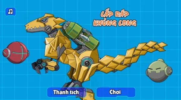 game khủng long - Robot khủng long khổng lồ